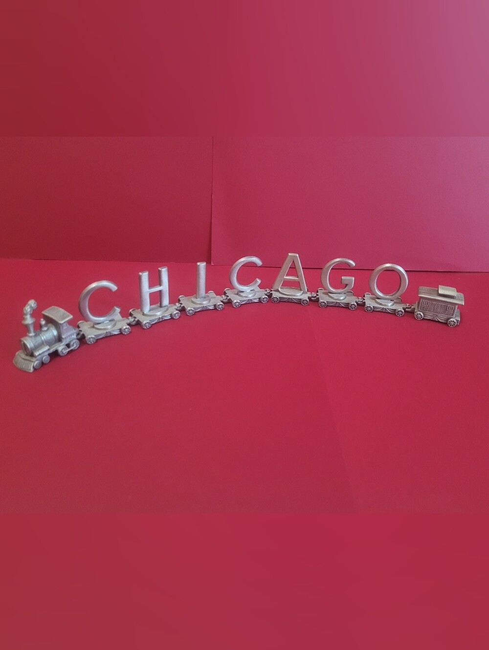 .Chicago Railroad FORT Pewter Minifigure Set Of 9 PCS.